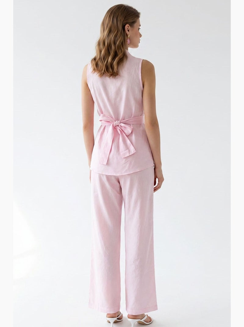 Ensemble coordonné deux pièces femme mixray Rose clair - Kiabi