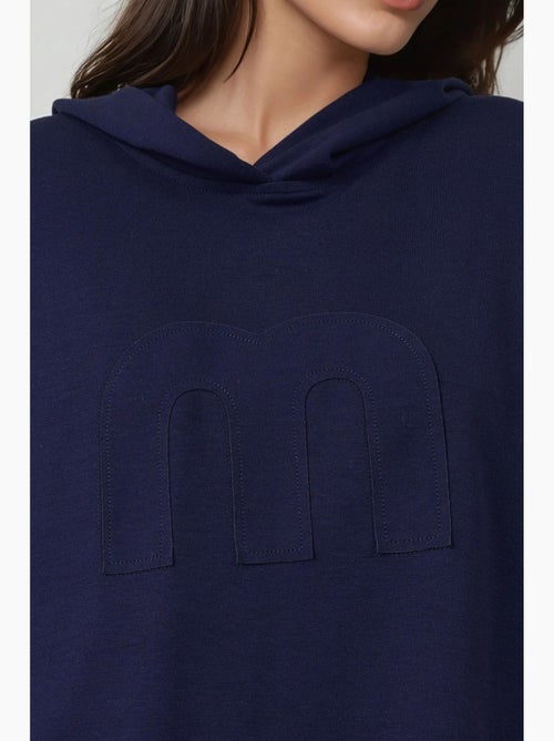 Ensemble coordonné deux pièces oversize à capuche et taille haute hiccup - Kiabi Ensemble coordonné deux pièces oversize à capuche et taille haute hiccup - Kiabi