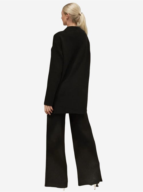 Ensemble coordonné en tricot à taille haute et jambes larges - Kiabi Ensemble coordonné en tricot à taille haute et jambes larges - Kiabi