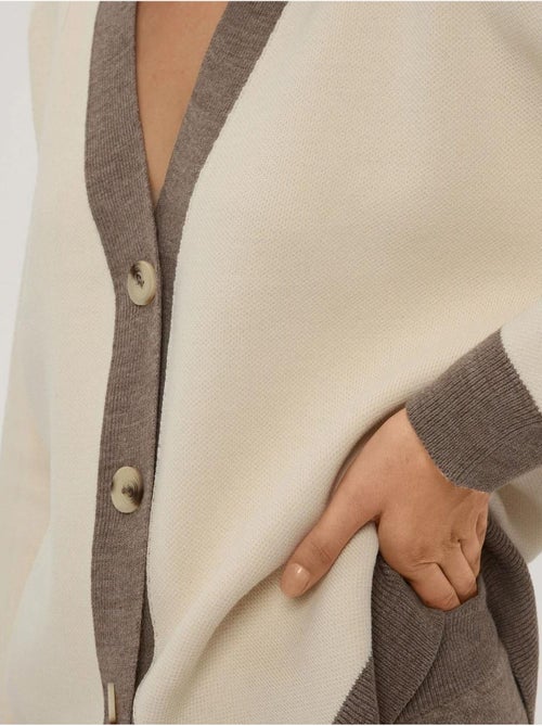 Ensemble coordonné en tricot texturé taille haute avec col boutonné - Kiabi Ensemble coordonné en tricot texturé taille haute avec col boutonné - Kiabi