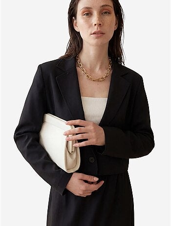 Ensemble coordonné jambes larges avec veste boutonnée my fashion