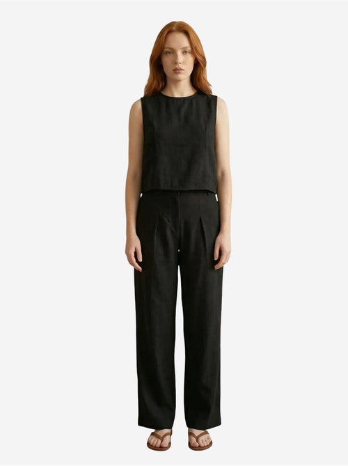 Ensemble coordonné oversize taille haute avec poche my fashion - Kiabi Ensemble coordonné oversize taille haute avec poche my fashion - Kiabi