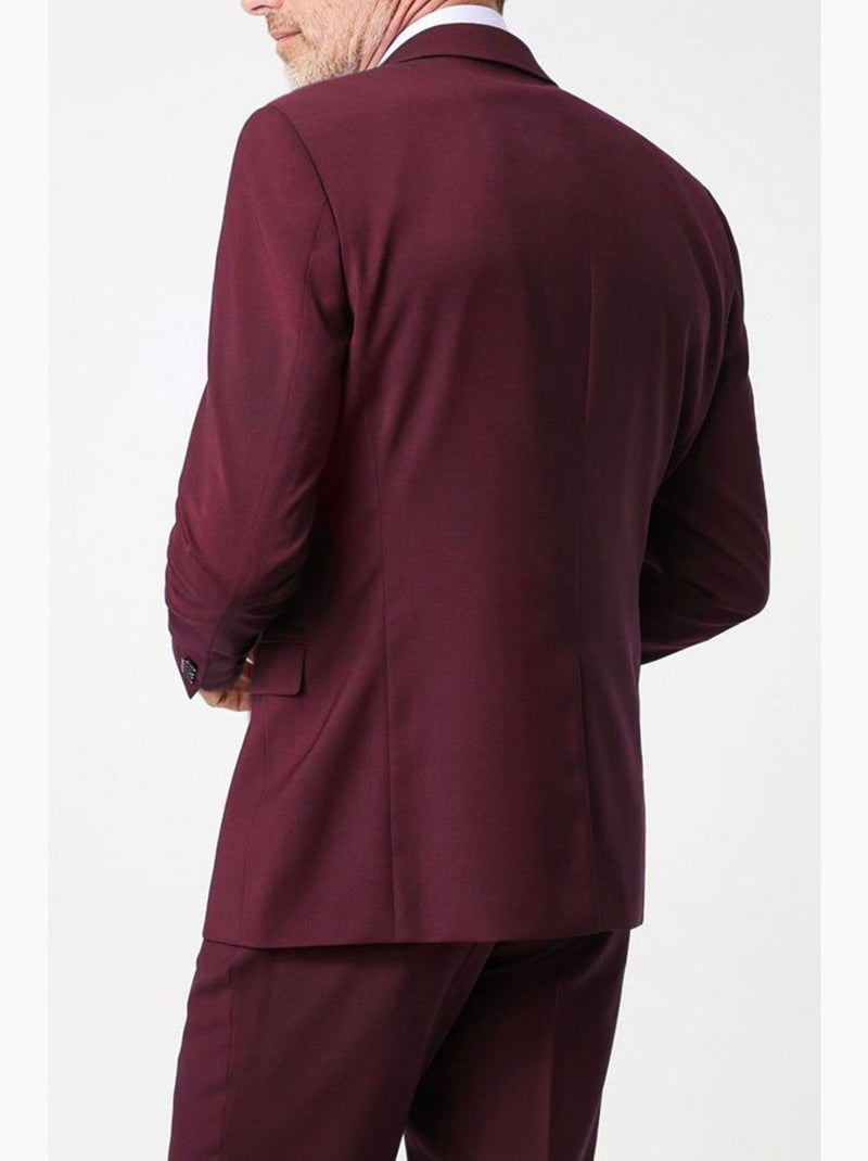 Ensemble costume 2 boutons Kebello Bordeaux - Kiabi