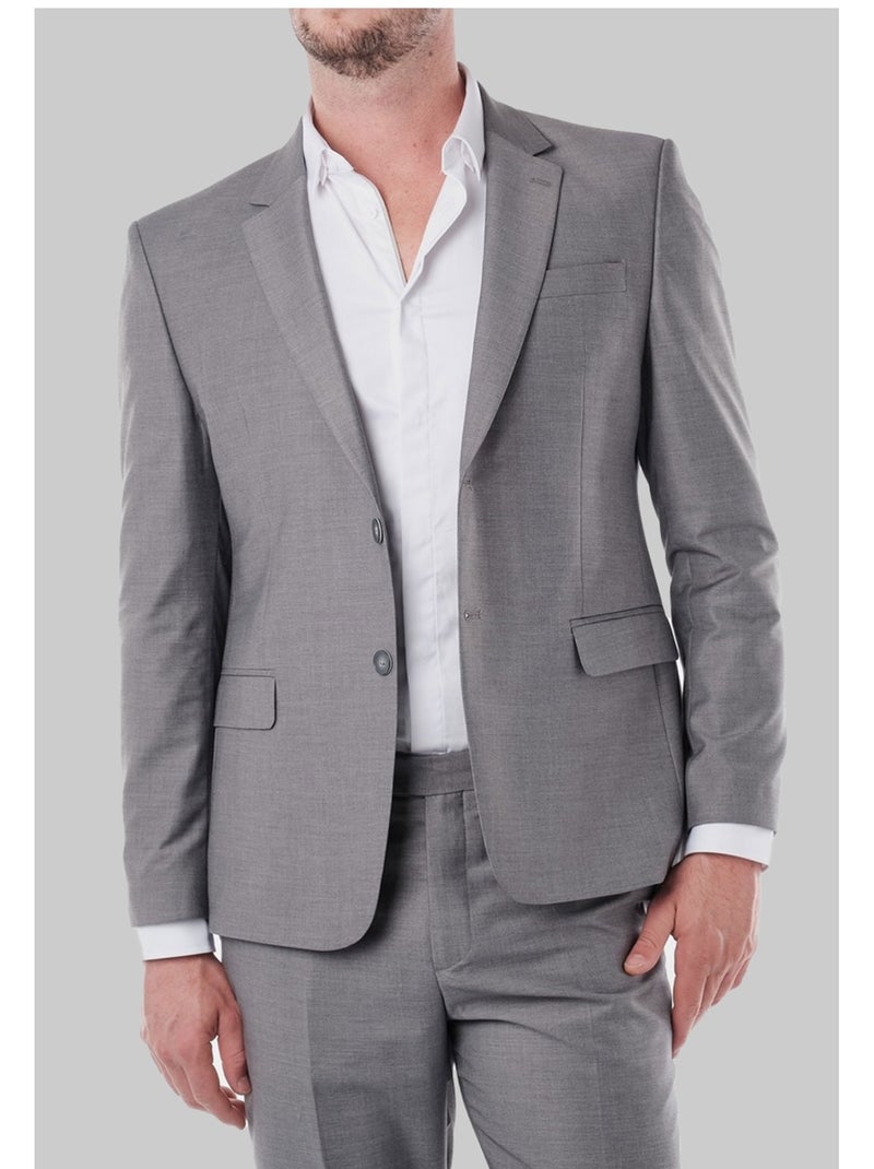 Ensemble costume 2 Boutons Kebello Gris - Kiabi