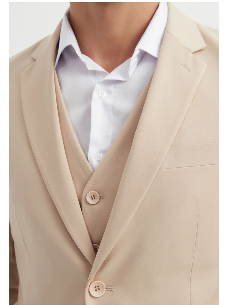 Ensemble costume 3 pièces Kebello Beige - Kiabi