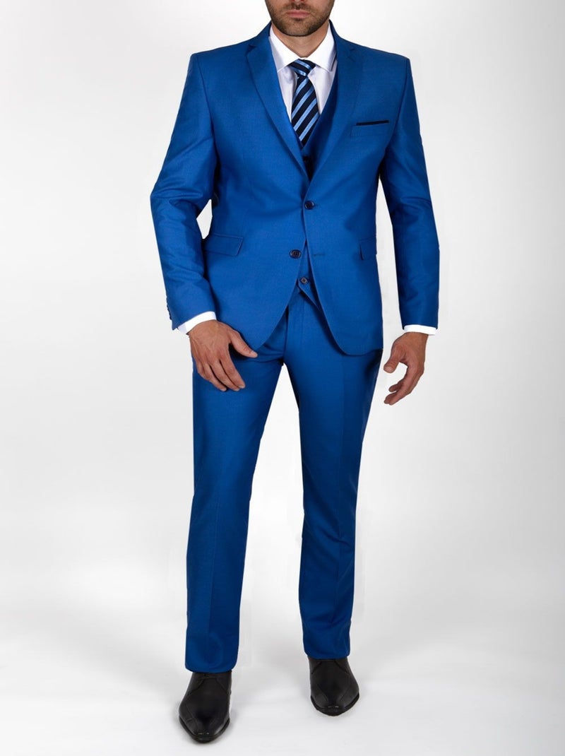Ensemble costume 3 pièces Kebello Bleu - Kiabi