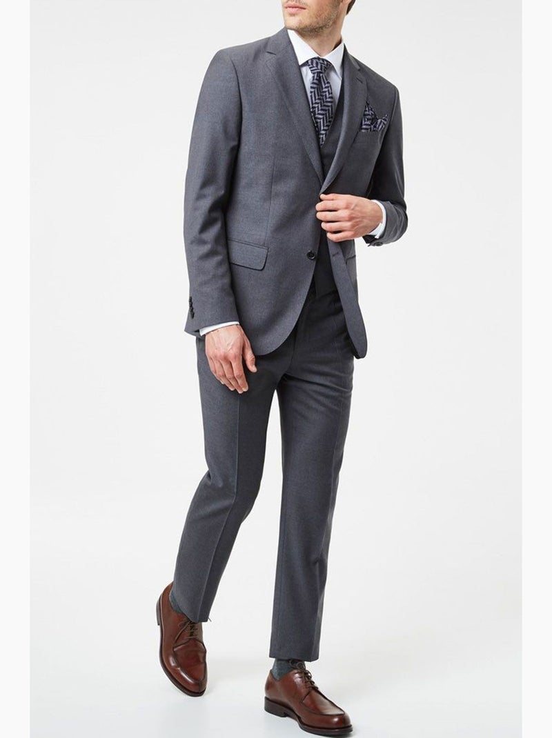 Ensemble costume 3 pièces Kebello Gris - Kiabi