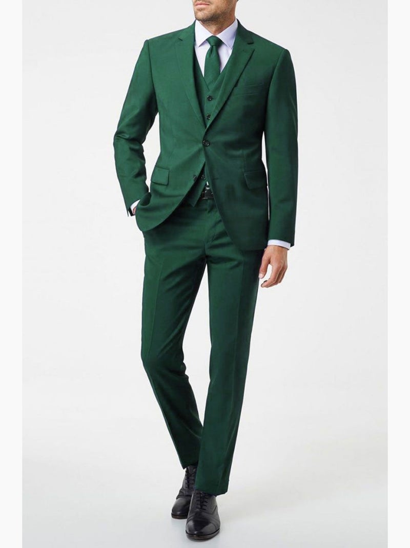 Ensemble costume 3 pièces Kebello Vert - Kiabi