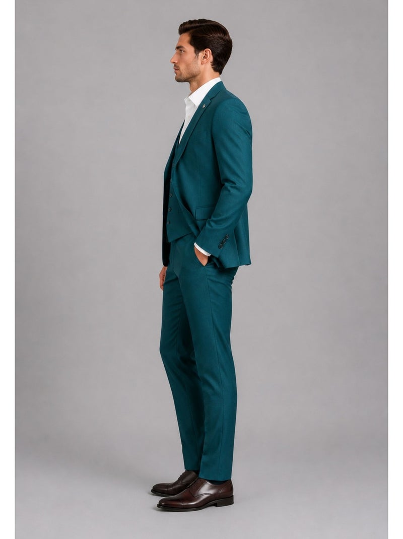 Ensemble costume 3 pièces Kebello Vert foncé - Kiabi