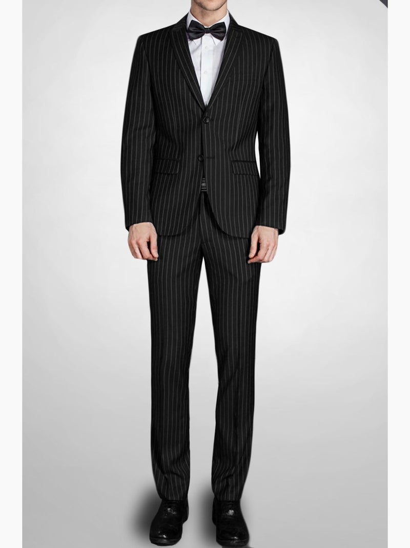 Ensemble costume à rayures Kebello Noir Noir - Kiabi