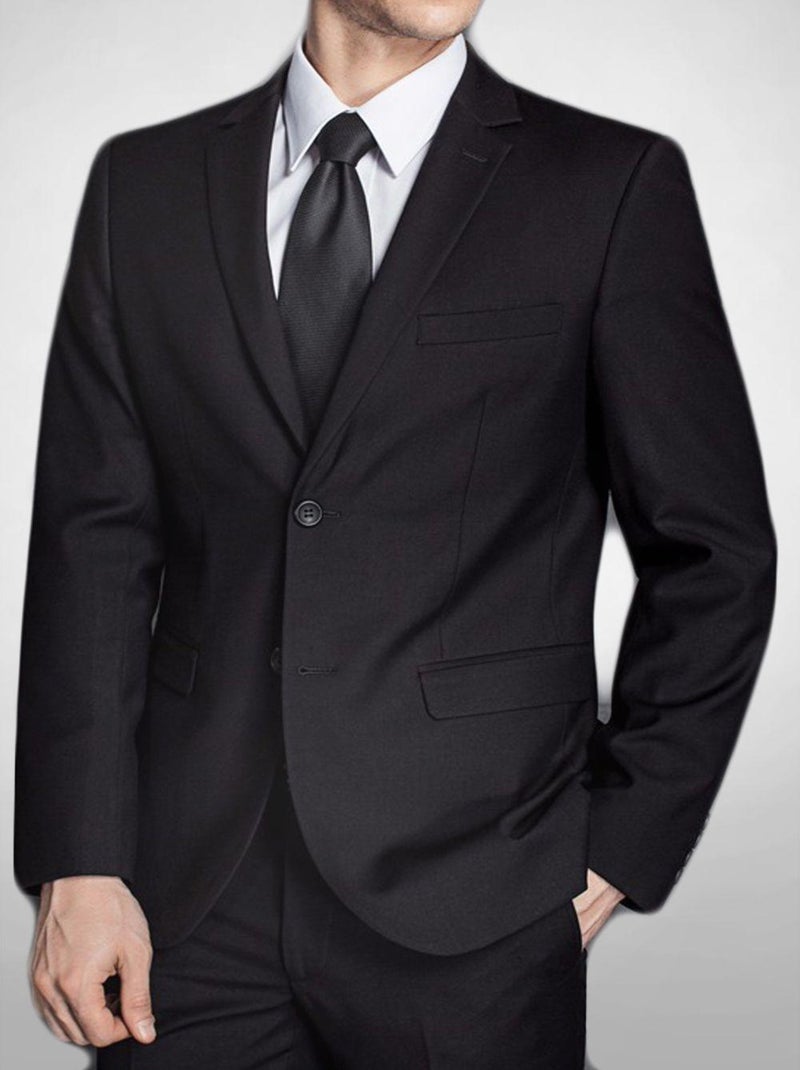 Ensemble costume coupe classique Kebello Noir Noir - Kiabi