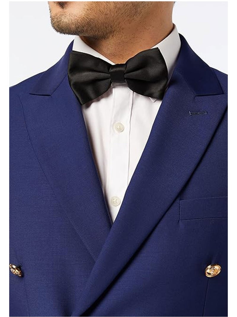 Ensemble costume croisé Kebello Bleu - Kiabi