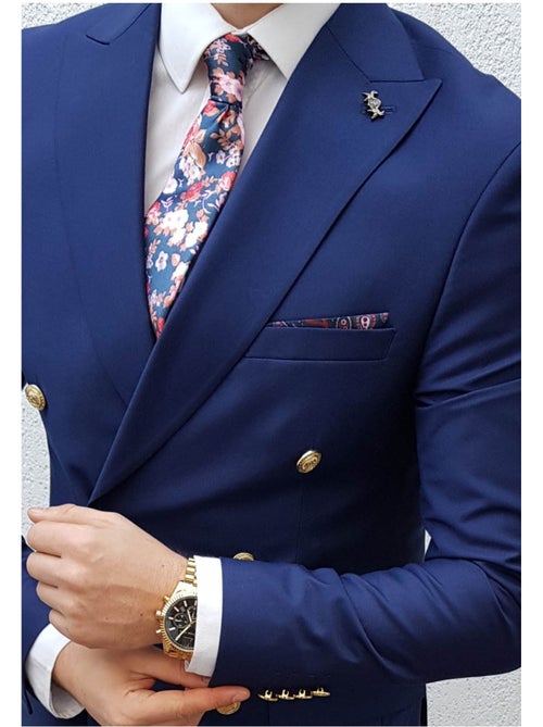 Ensemble costume croisé Kebello - Kiabi