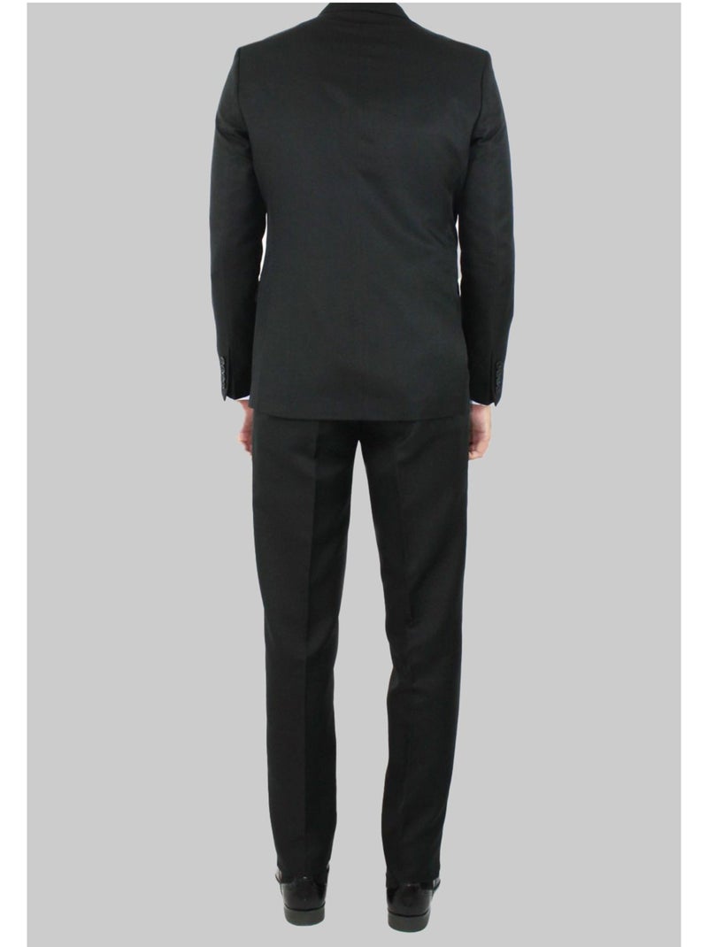 Ensemble costume croisé Kebello Noir Noir - Kiabi