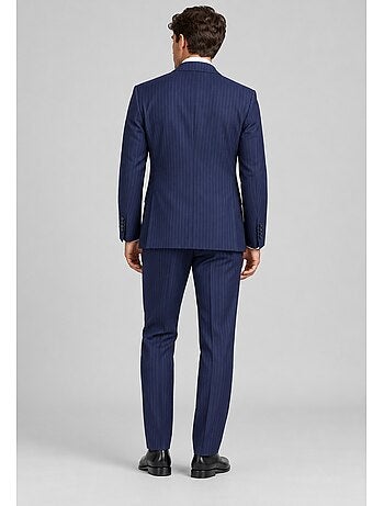 Ensemble costume croisé rayé kebello