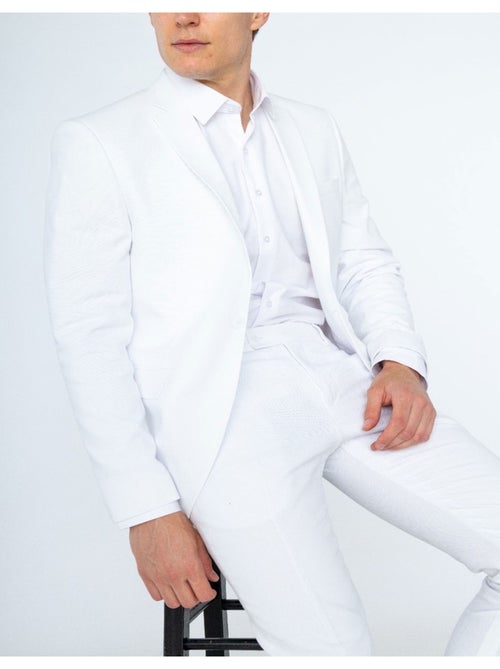 Ensemble costume en lin Kebello - Kiabi