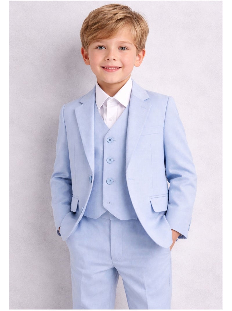 Ensemble costume Enfant Kebello Bleu ciel - Kiabi