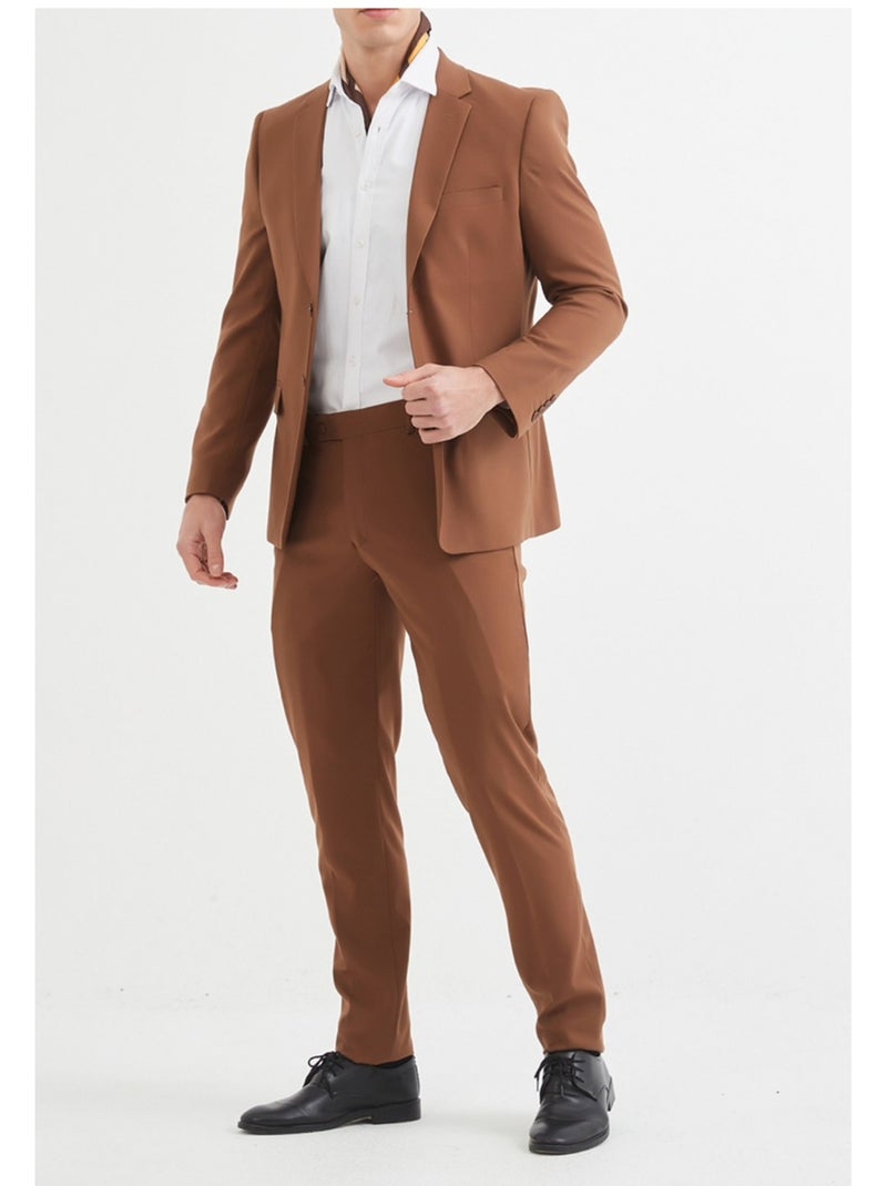 Ensemble costume Kebello Marron - Kiabi