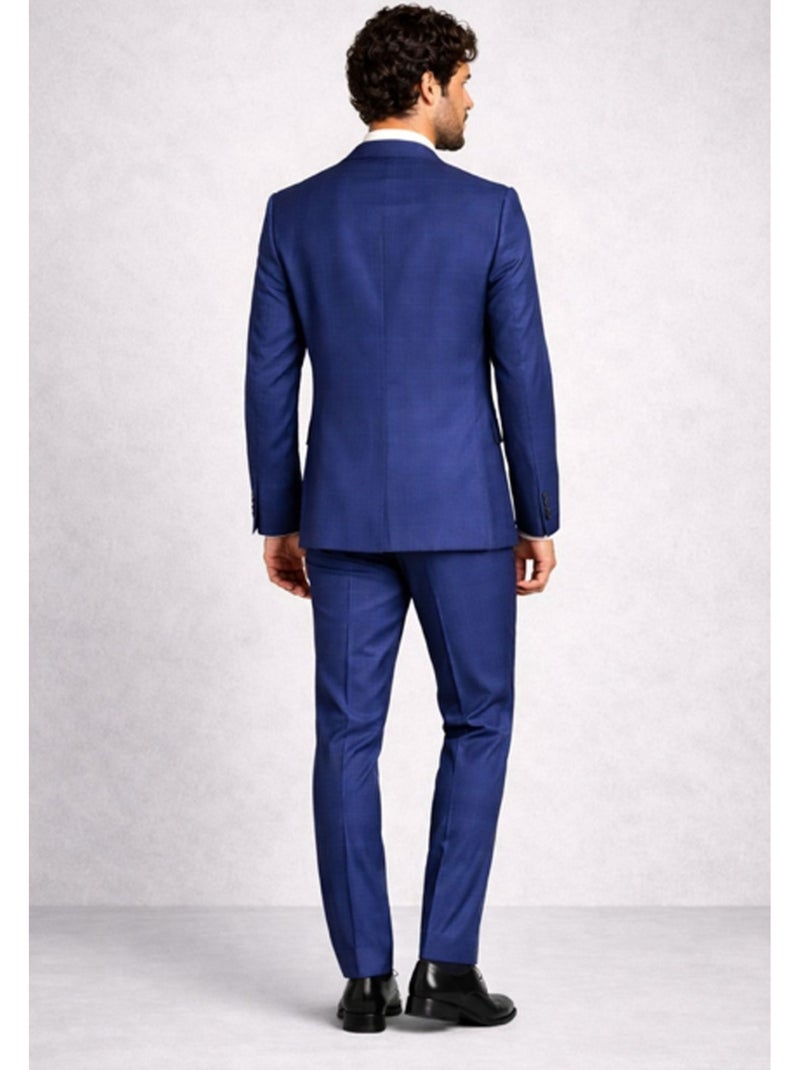 Ensemble costume Princes De Galles Kebello Bleu - Kiabi