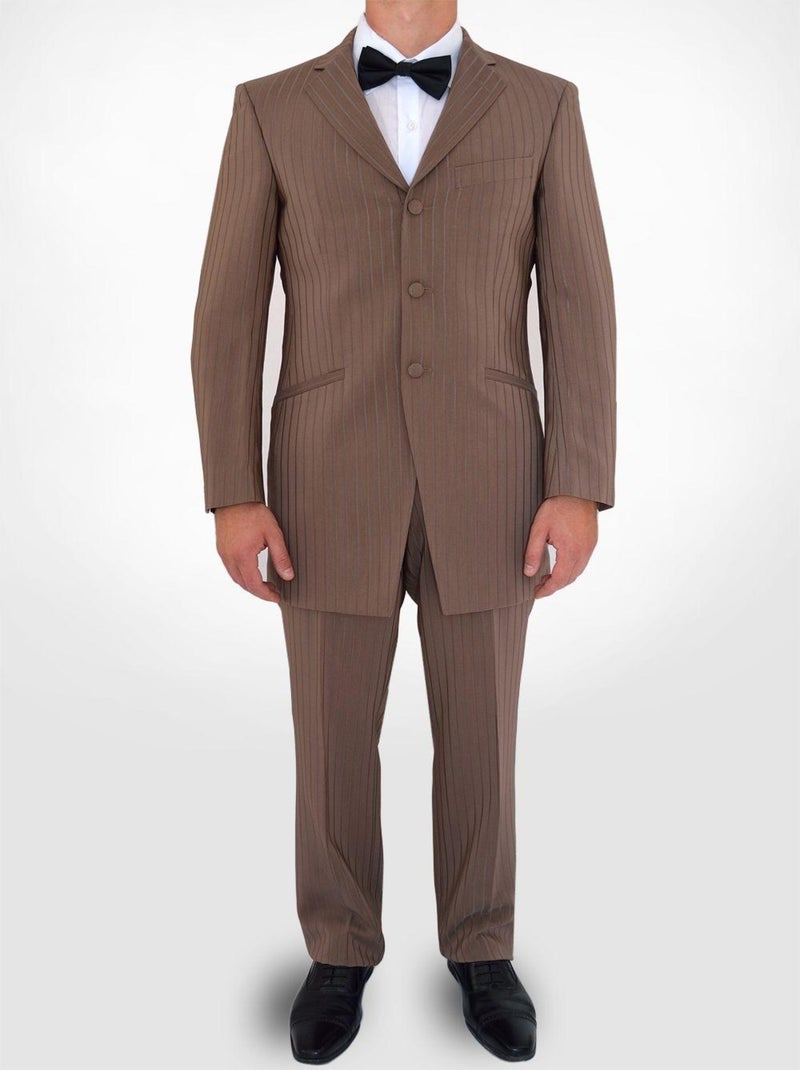 Ensemble costume Redingote Kebello Beige - Kiabi