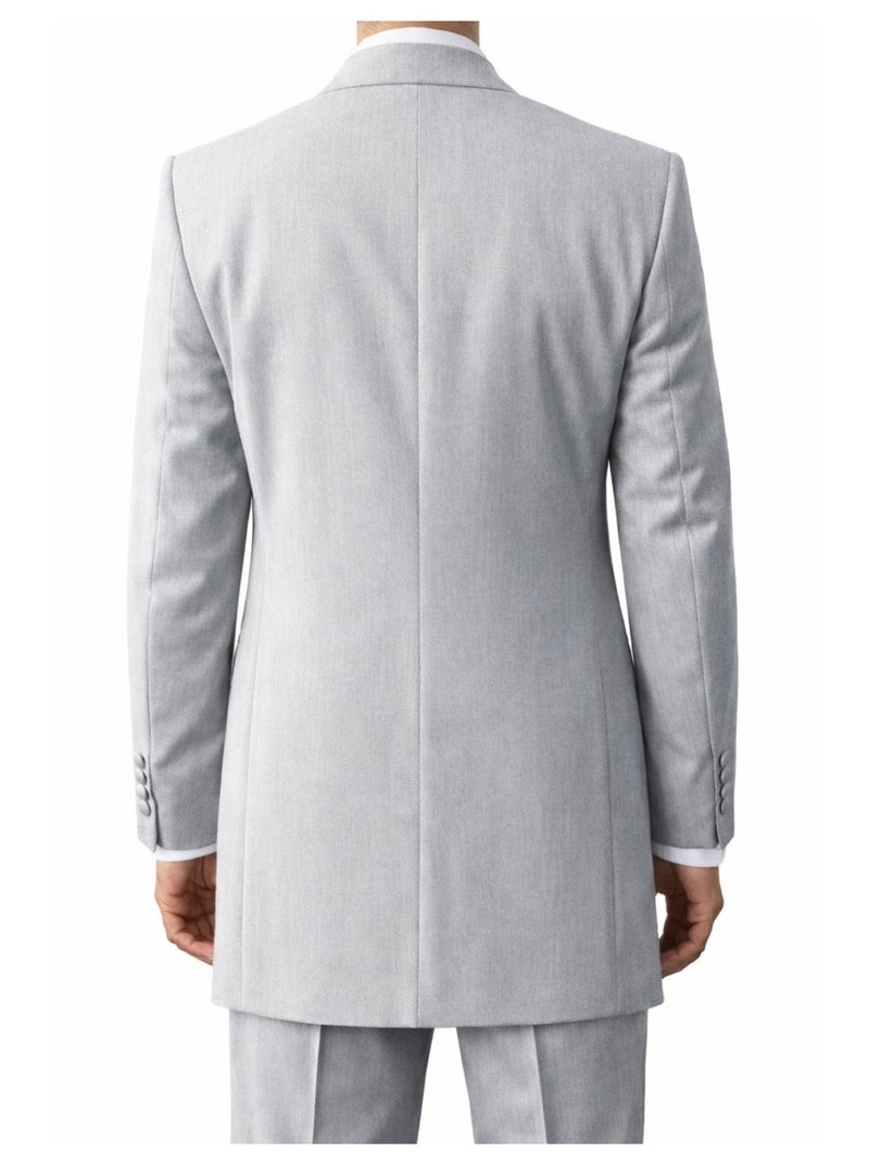 Ensemble costume Redingote Kebello Gris - Kiabi