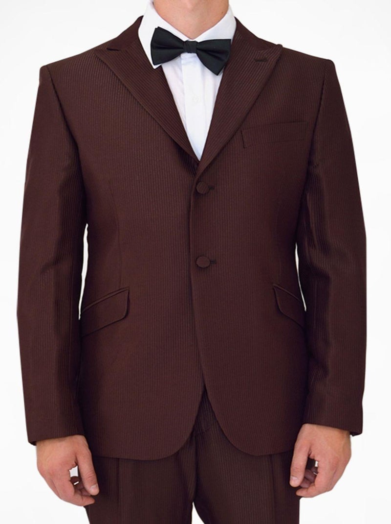 Ensemble costume ton sur ton Lordissimo Bordeaux - Kiabi
