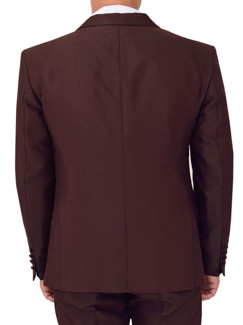 Ensemble costume ton sur ton Lordissimo Bordeaux - Kiabi