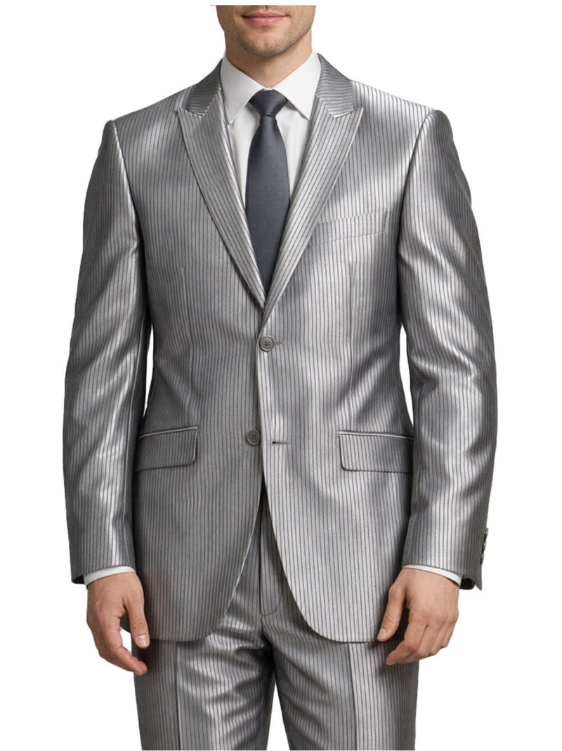 Ensemble costume ton sur ton Lordissimo Kebello Gris - Kiabi