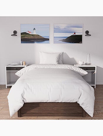 Ensemble couette et parure 5 Pièces BOHEME pour lit en 90x190 cm, par Soleil d'ocre