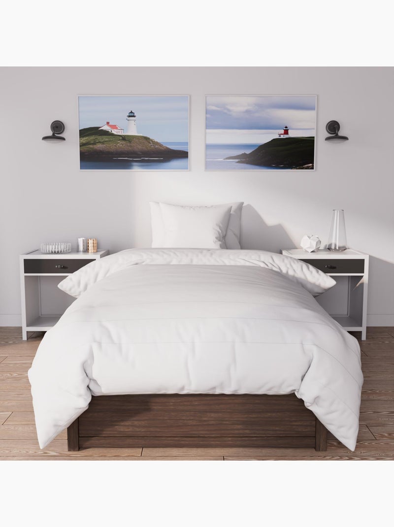 Ensemble couette et parure 5 Pièces BOHEME pour lit en 90x190 cm, par Soleil d'ocre Brique - Kiabi