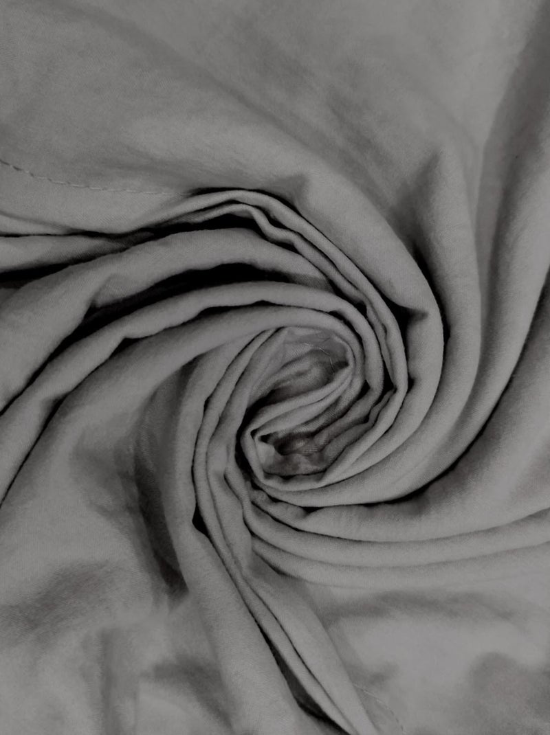 Ensemble couette et parure 5 Pièces BOHEME pour lit en 90x190 cm, par Soleil d'ocre Gris - Kiabi