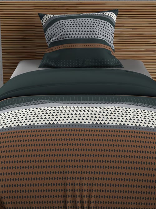 Ensemble couette et parure 5 Pièces THALES pour lit en 90x190 cm, par Soleil d'ocre - Kiabi
