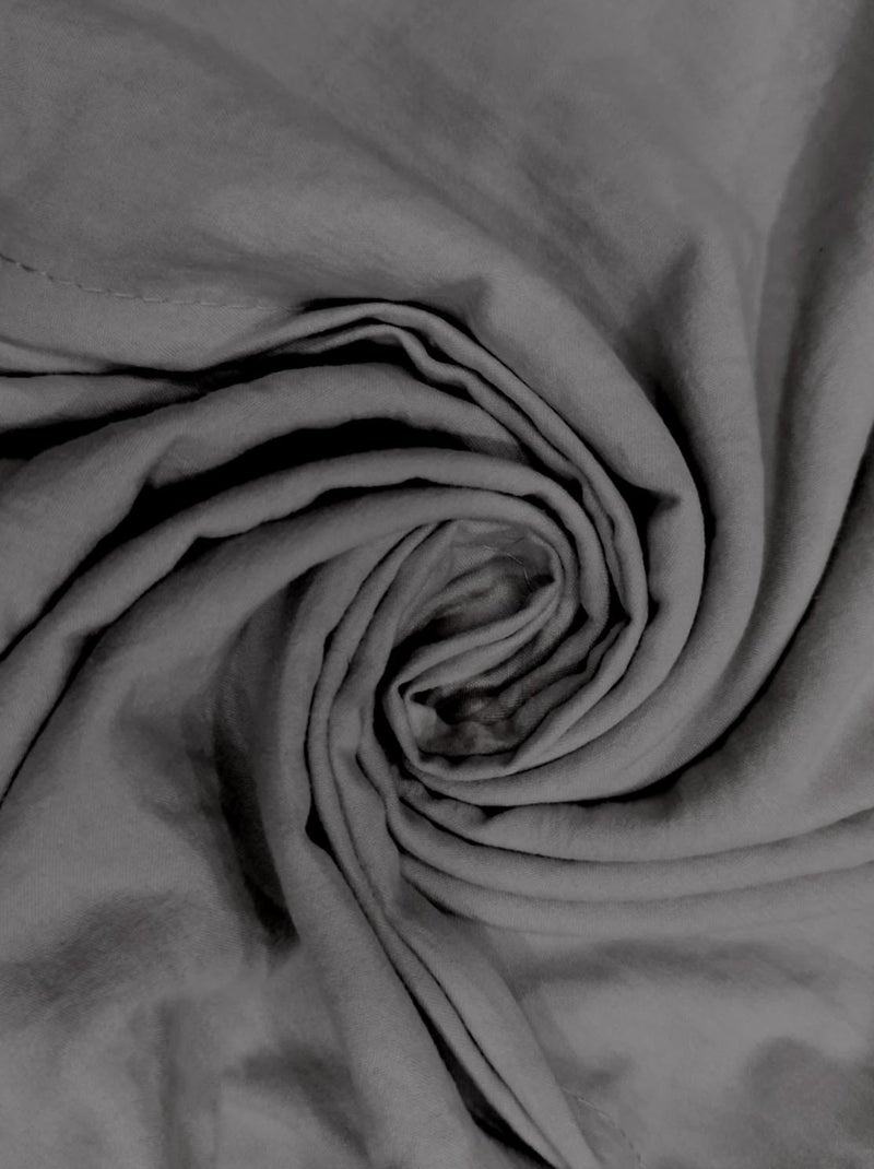 Ensemble couette et parure 7 Pièces BOHEME, par Soleil d'ocre Gris - Kiabi