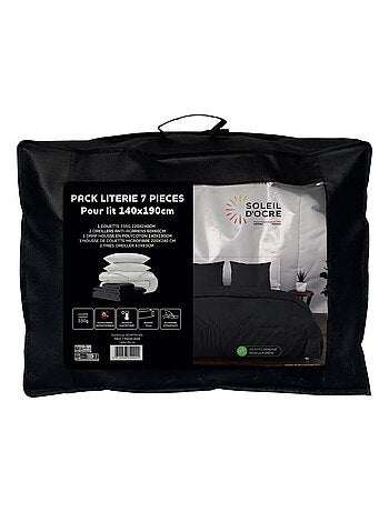 Ensemble couette et parure 7 Pièces BOHEME, par Soleil d'ocre