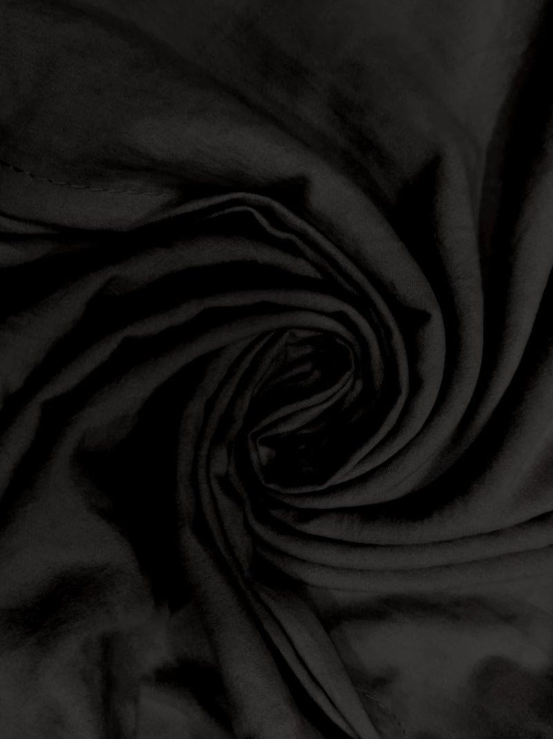 Ensemble couette et parure 7 Pièces BOHEME pour lit en 140x200 cm, par Soleil d'ocre Noir - Kiabi
