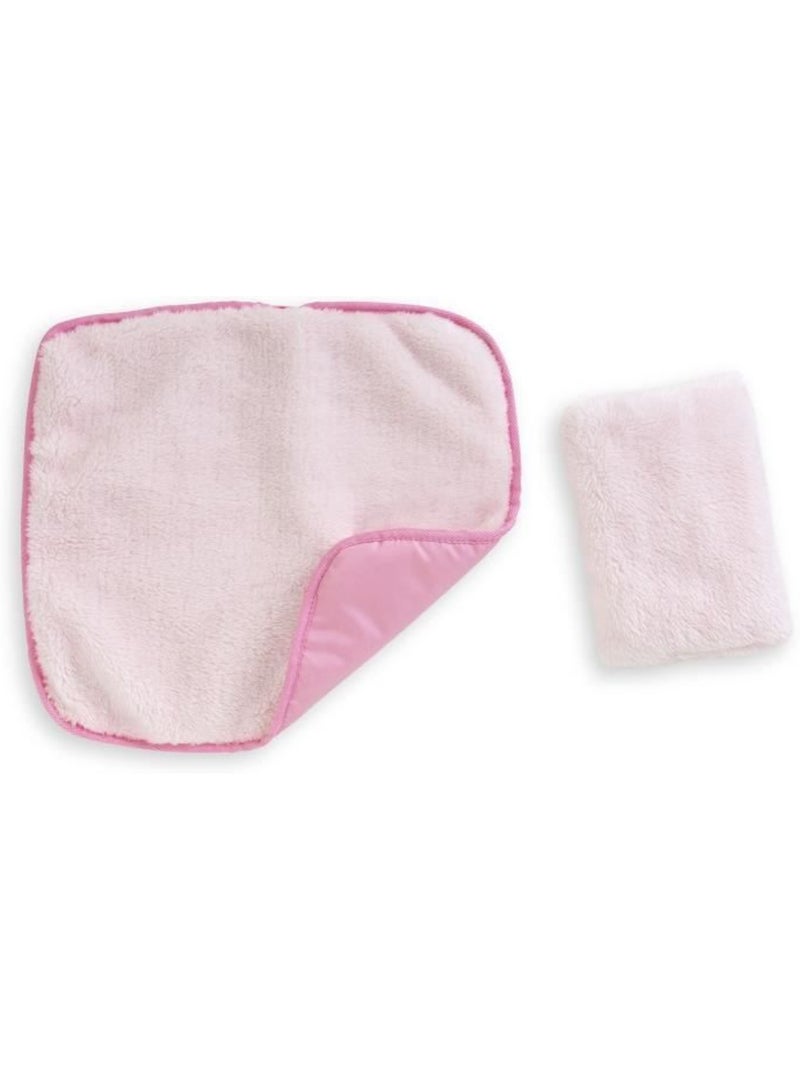Ensemble Couffin Peluche Rose pour poupon de 36 et 42 cm Rose - Kiabi