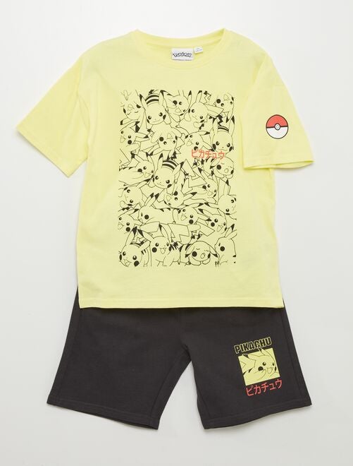 Ensemble cour 'Pikachu' 'Pokémon' - 2 pièces - Kiabi