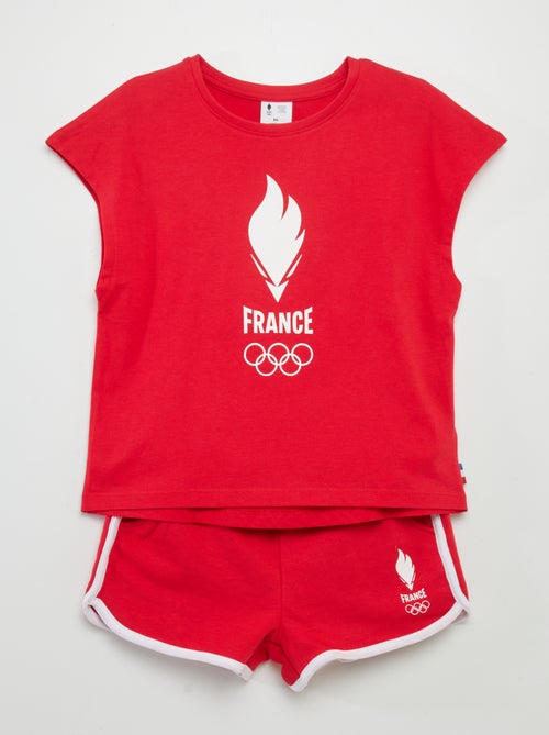 Ensemble court - Equipe de France Olympique et Paralympique - Kiabi
