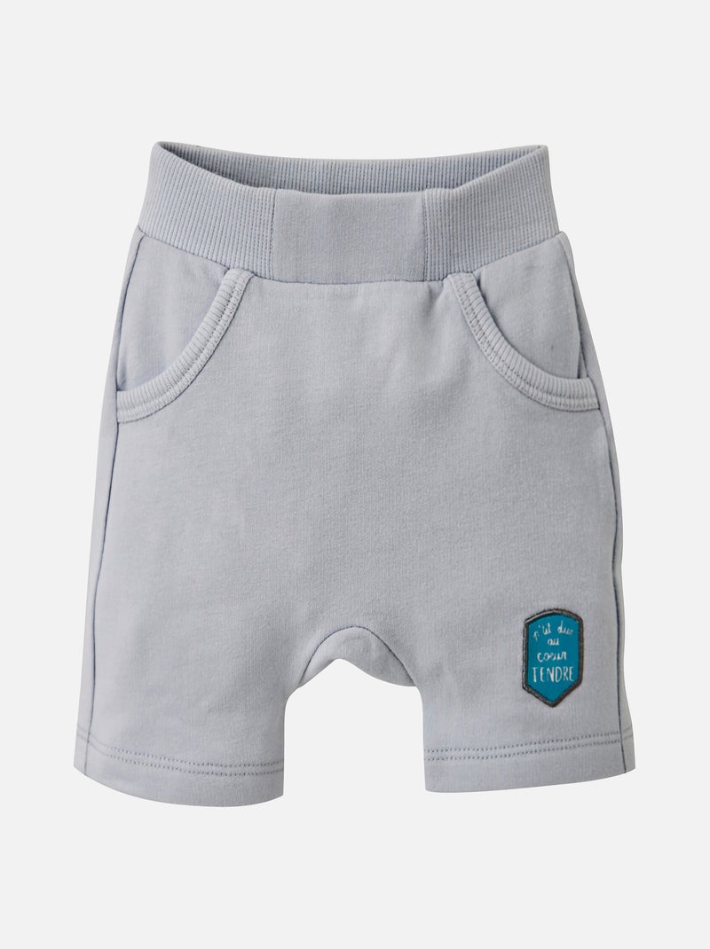 ENSEMBLE COURT BEBE GARCON Gris - Kiabi
