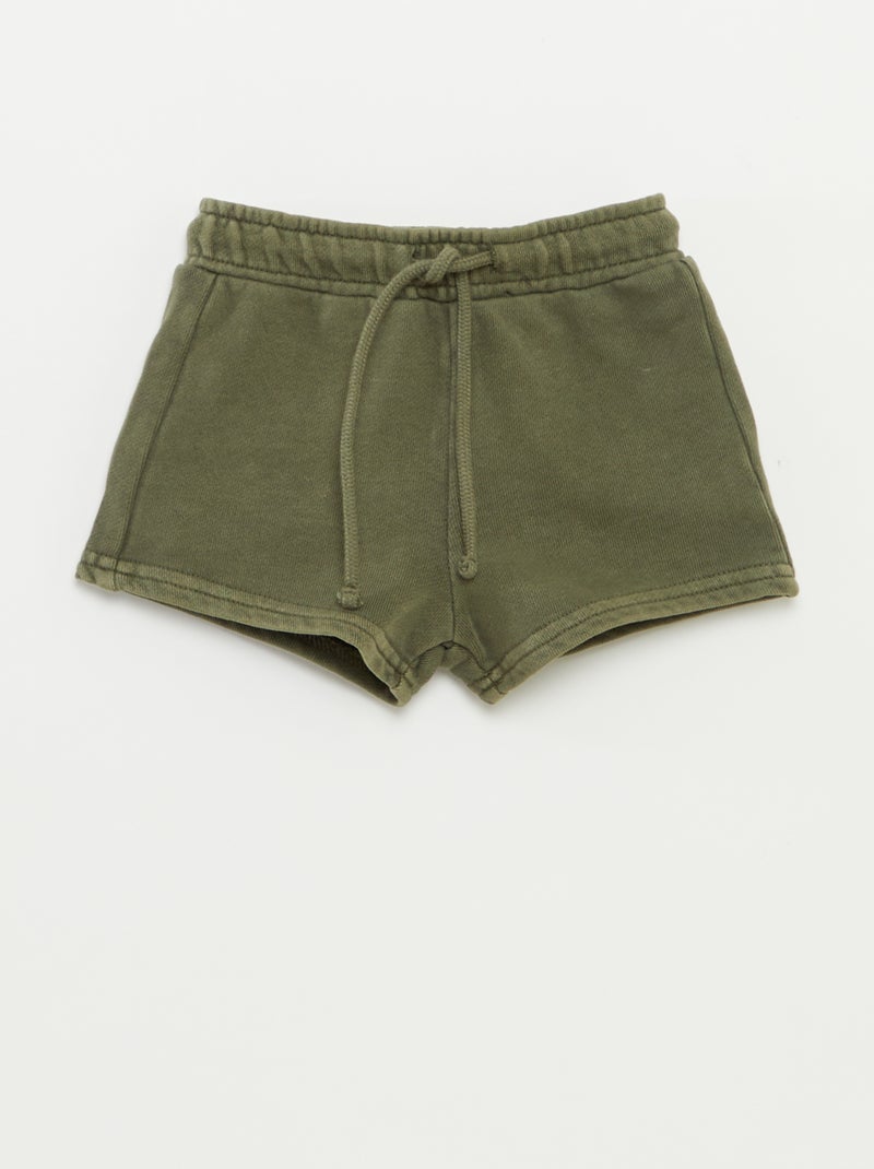 Ensemble court short + t-shirt - 2 pièces VERT - Kiabi