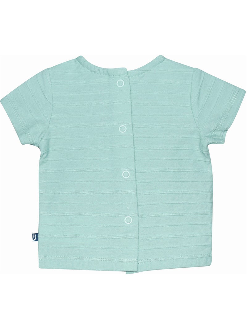Ensemble court t-shirt et salopette Ronaldo Gris - Kiabi