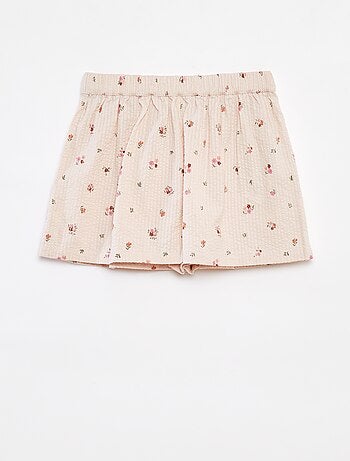 Ensemble court top + short - 2 pièces