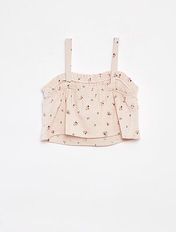 Ensemble court top + short - 2 pièces