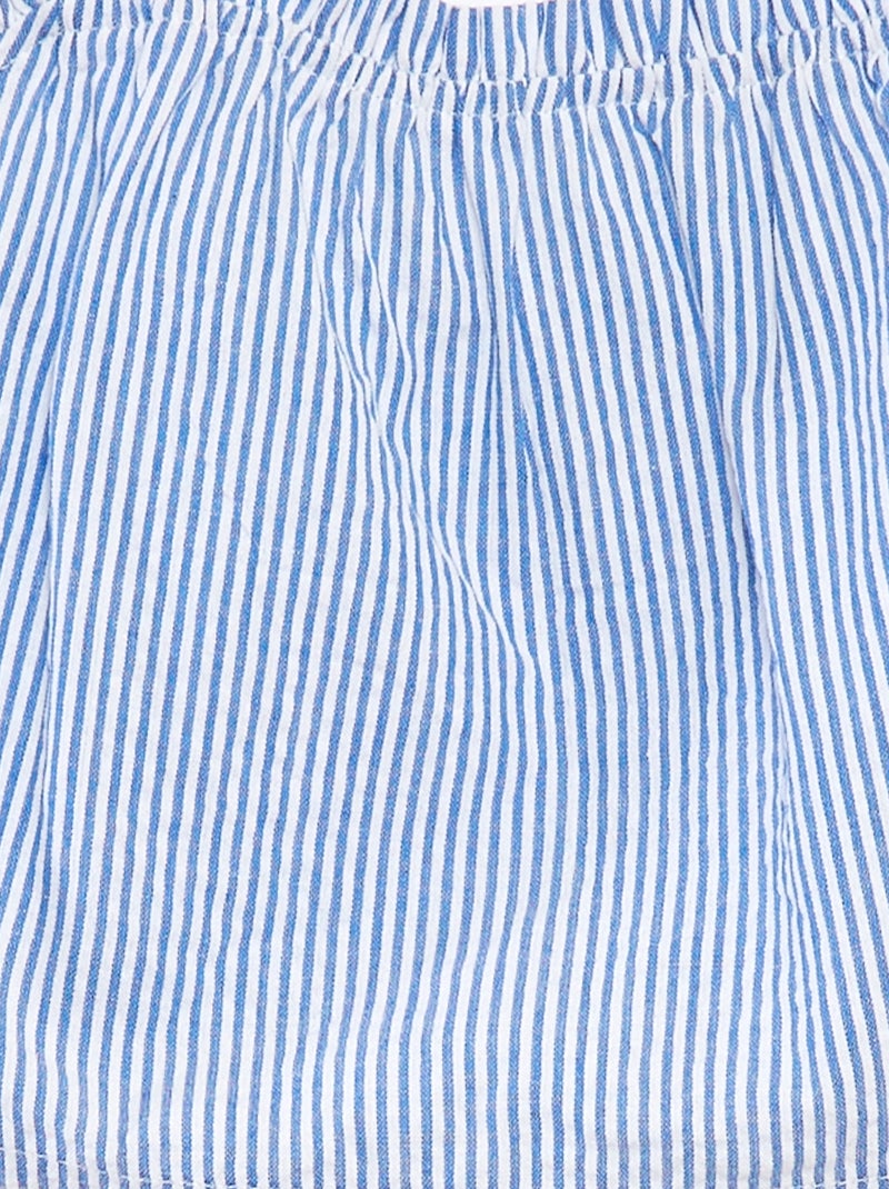 Ensemble court top + short - 2 pièces Bleu - Kiabi