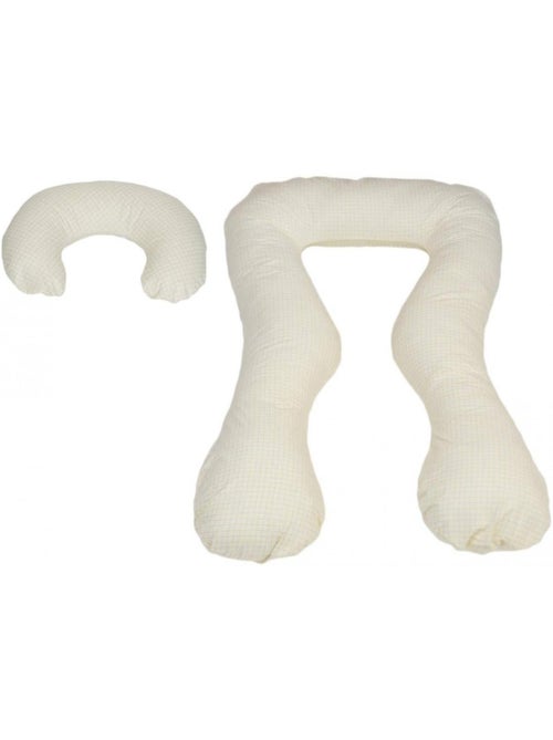 Ensemble coussins d'accouchement pre post natal pour les femmes à carreaux - Kiabi