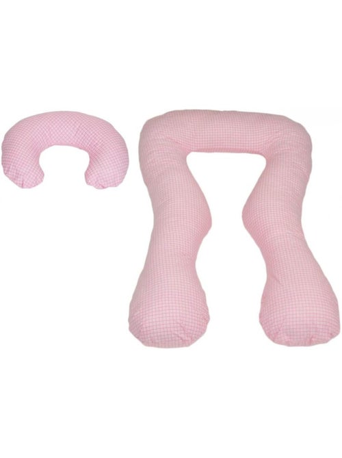 Ensemble coussins d'accouchement pre post natal pour les femmes à carreaux - Kiabi