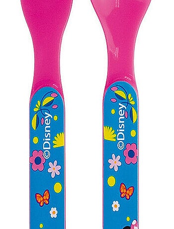 Ensemble Couverts (Fourchette, Cuillère) - Disney Minnie