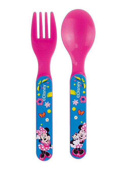 Ensemble Couverts (Fourchette, Cuillère) - Disney Minnie - Kiabi
