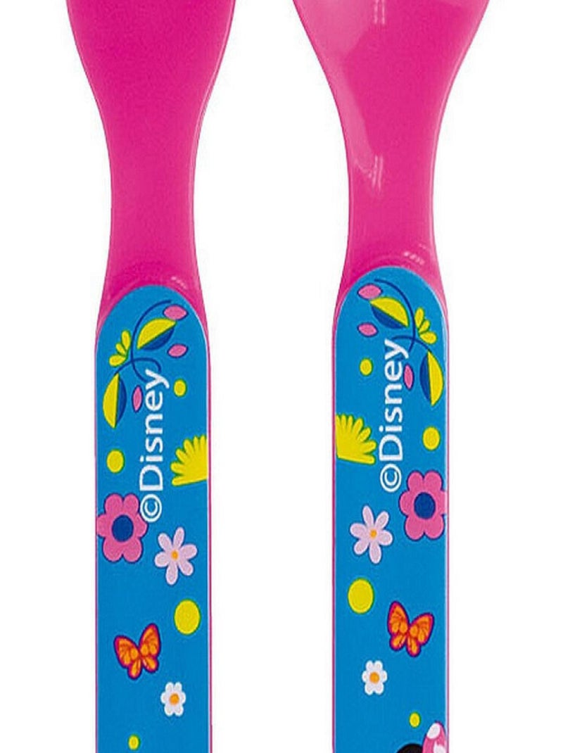 Ensemble Couverts (Fourchette, Cuillère) - Disney Minnie Multicolore - Kiabi