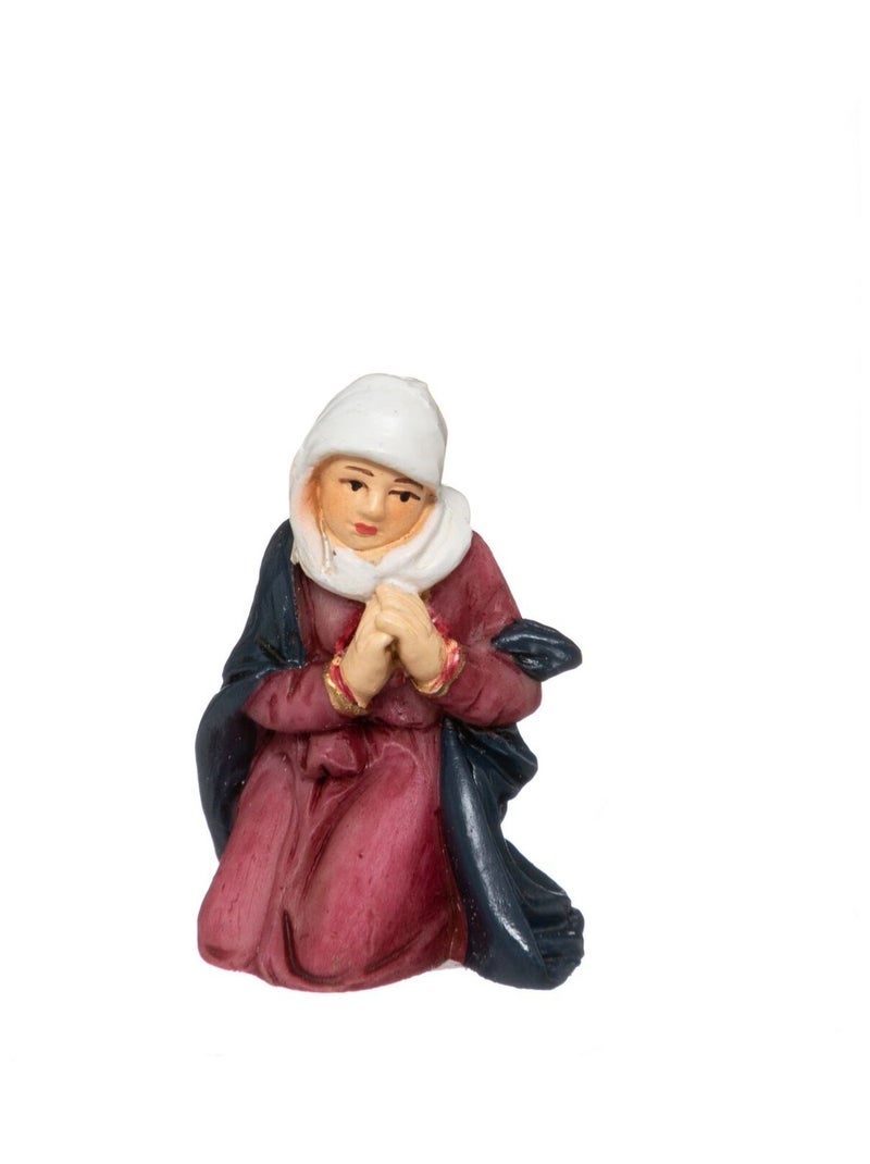 Ensemble de 11 santons de Noël Marron - Kiabi